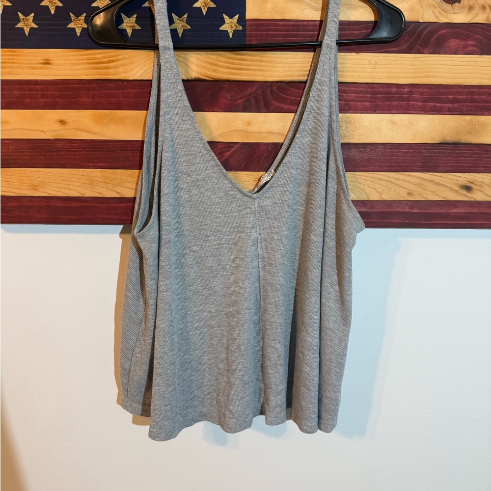 Free People Heather Gray Camisole Size M